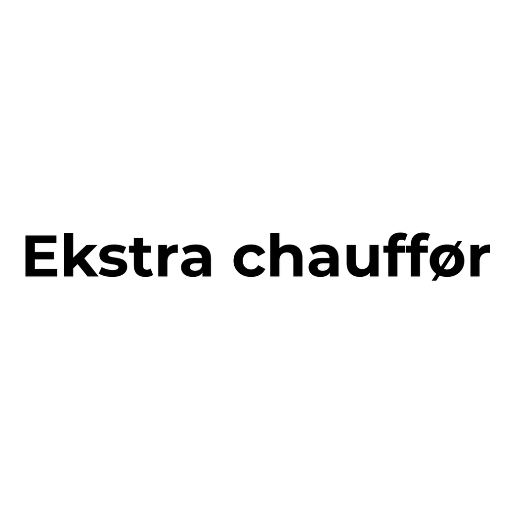 Ekstra chauffør